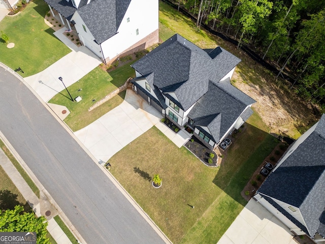 aerial view