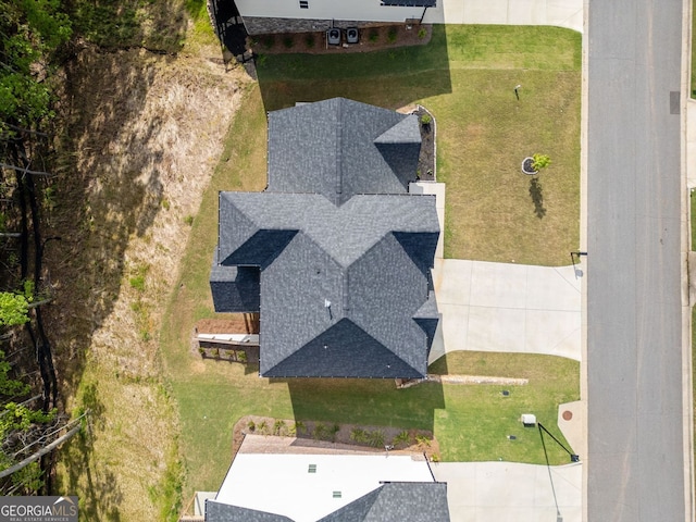 drone / aerial view