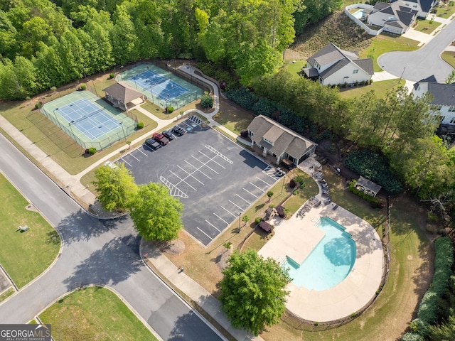 aerial view