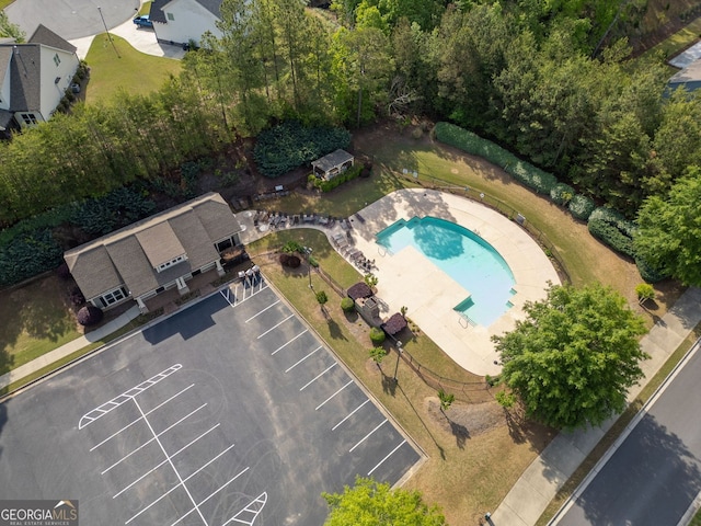 aerial view