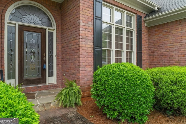 5510 Conway Dr, Marietta, GA 30068 - entrance to property featuring brick siding