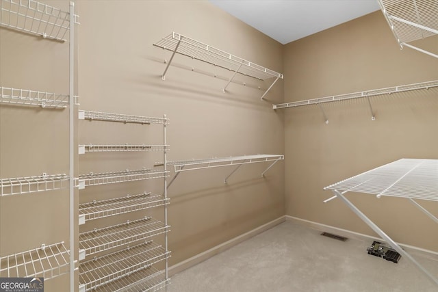 5510 Conway Dr, Marietta, GA 30068 - walk in closet with visible vents and carpet
