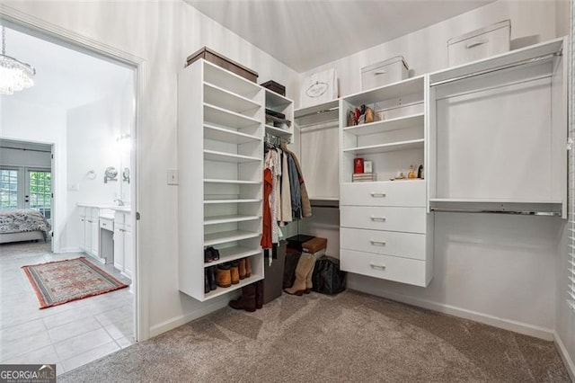 7045 Mountain Xing, Cumming, GA 30041 - spacious closet featuring carpet floors