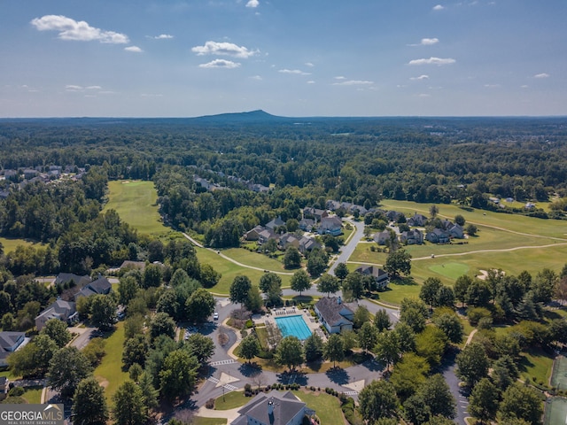 7045 Mountain Xing, Cumming, GA 30041 - bird's eye view with a forest view