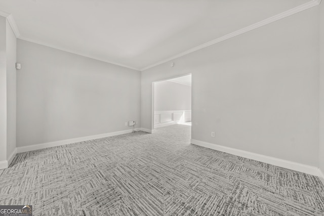 990 Lilac Arbor Rd, Dacula, GA 30019 - unfurnished room featuring baseboards, ornamental molding, and carpet