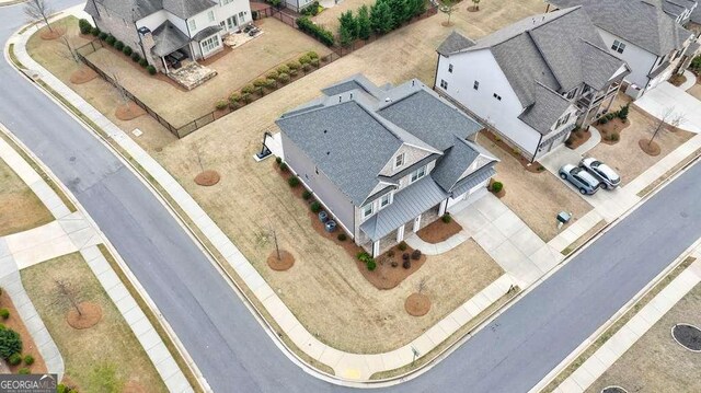 4405 Croftshire Pl, Cumming, GA 30040 - bird's eye view of a pool and a large body of water