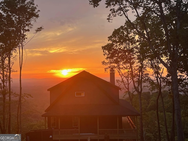 198 Stirratt Rd, Ranger, GA 30734 - view of nature at dusk