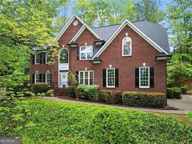 5729 Brookstone Walk NW, Acworth, GA 30101 - colonial-style house with brick siding