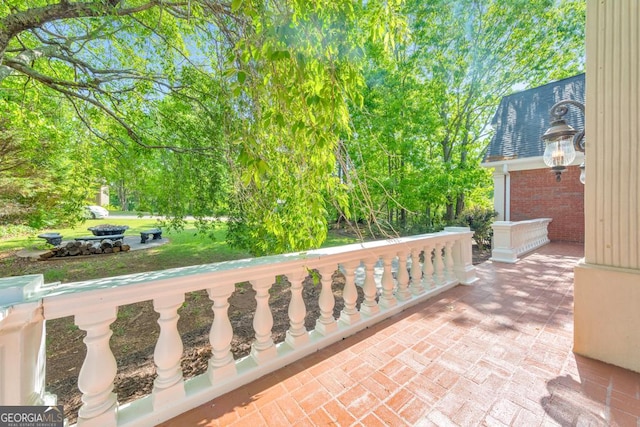988 Hunters Rdg, Jasper, GA 30143 - view of patio / terrace