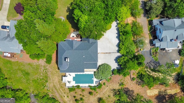 988 Hunters Rdg, Jasper, GA 30143 - aerial view featuring a residential view
