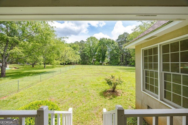 1087 Forsyth Landing Dr, Forsyth, GA 31029 - fenced yard featuring view of scattered trees