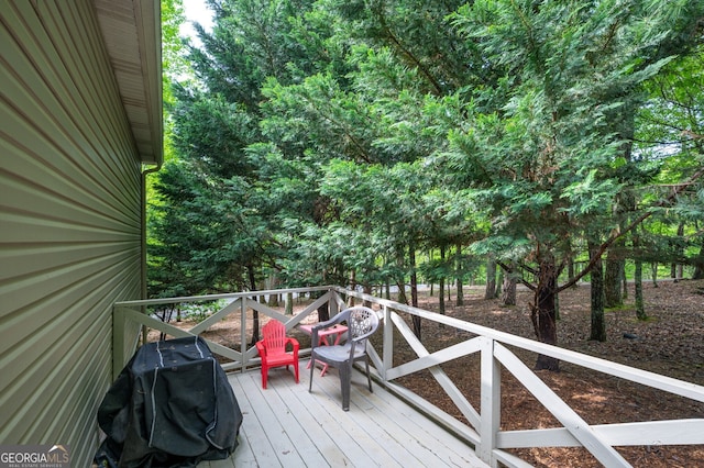 view of deck