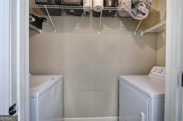 50 Westside Chase, Cartersville, GA 30120 - washroom with washing machine and clothes dryer and laundry area