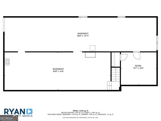 930 Singley Dr, Locust Grove, GA 30248 - view of layout