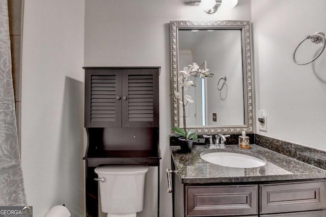 2725 Monet Dr, Cumming, GA 30041 - full bath with vanity and toilet