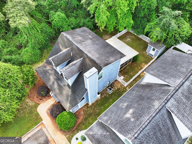 aerial view