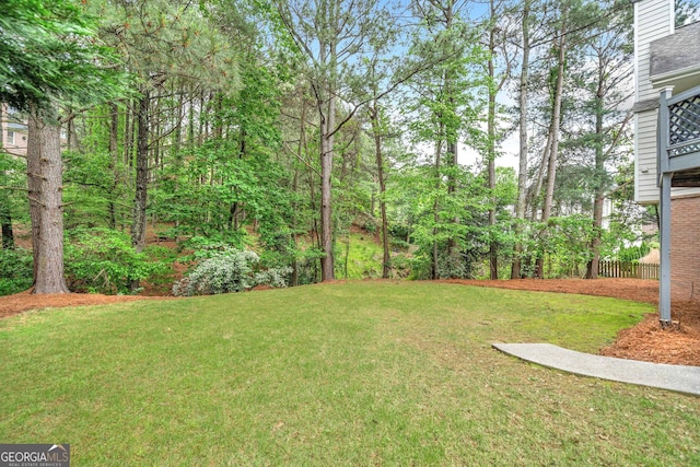 515 Old Chartwell Xing, Alpharetta, GA 30022 - view of yard