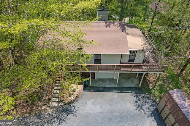 bird's eye view