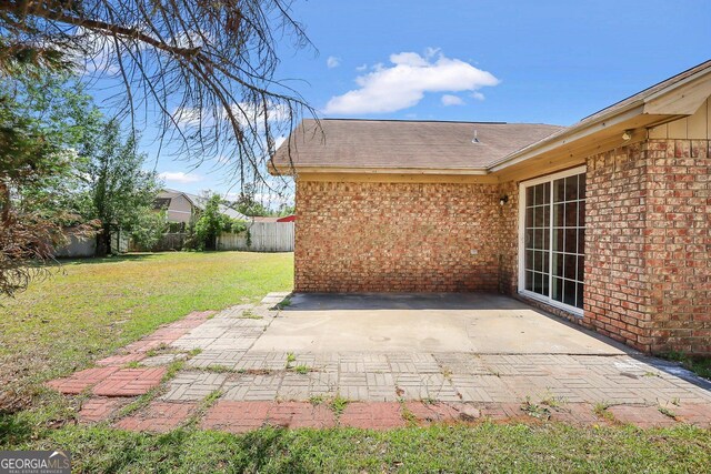 767 Madison Dr, Hinesville, GA 31313 - view of patio with fence