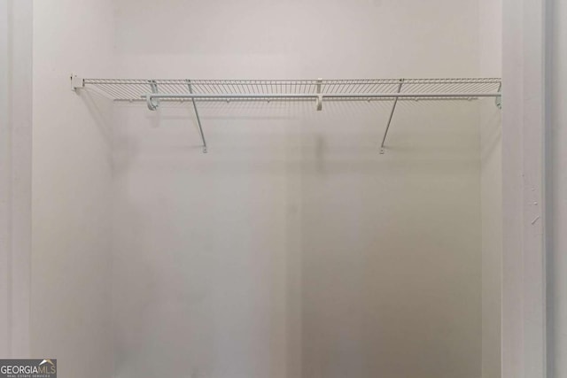 view of closet