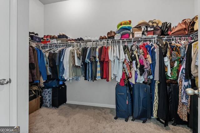 279 Sturry Dr, Mcdonough, GA 30252 - spacious closet featuring carpet floors