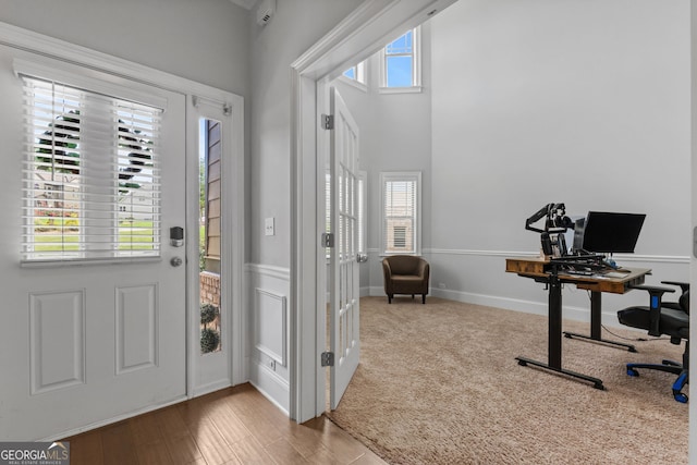 279 Sturry Dr, Mcdonough, GA 30252 - foyer entrance with a towering ceiling