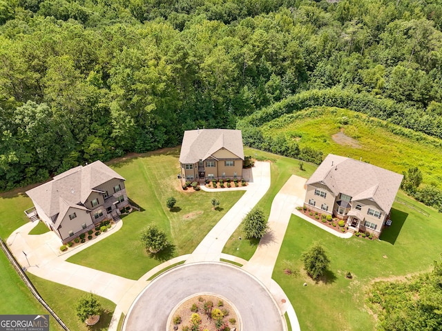 279 Sturry Dr, Mcdonough, GA 30252 - aerial view featuring a wooded view