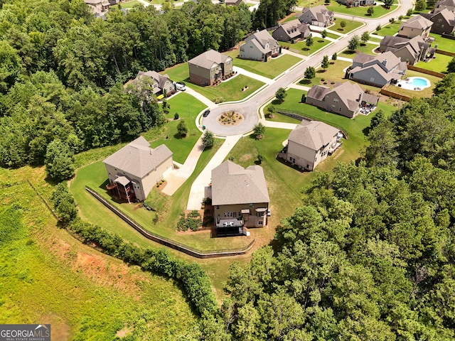 279 Sturry Dr, Mcdonough, GA 30252 - drone / aerial view featuring a residential view