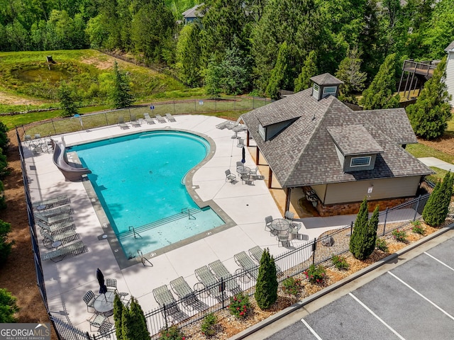 279 Sturry Dr, Mcdonough, GA 30252 - aerial view with a wooded view