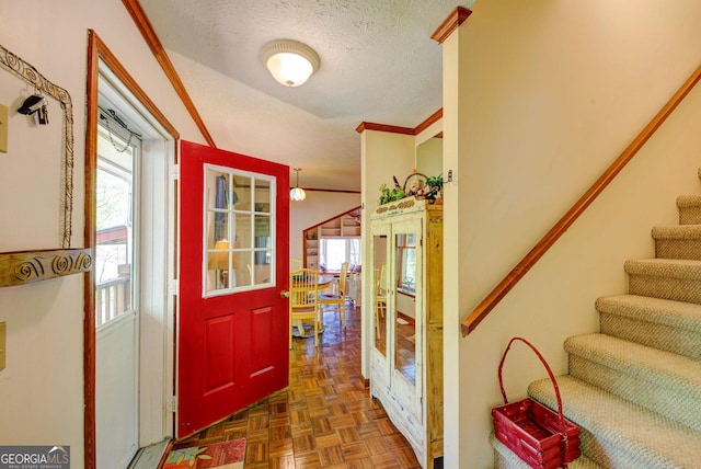 63 Eagle Chase Cir, Dillard, GA 30537 - carpeted bedroom featuring lofted ceiling and baseboards