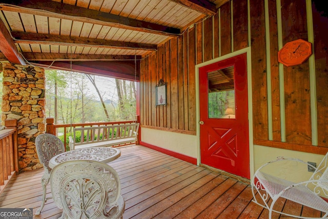 63 Eagle Chase Cir, Dillard, GA 30537 - bird's eye view featuring a forest view