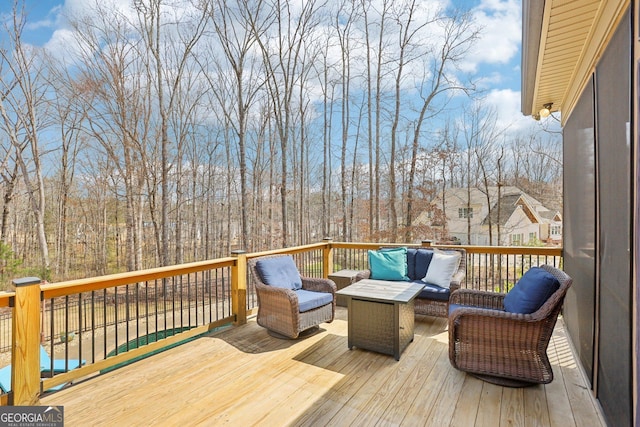 108 Turnberry Trce, Sharpsburg, GA 30277 - deck with an outdoor hangout area