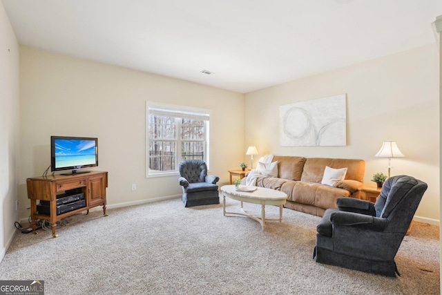 108 Turnberry Trce, Sharpsburg, GA 30277 - living area with carpet flooring
