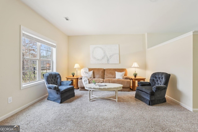 108 Turnberry Trce, Sharpsburg, GA 30277 - carpeted living room featuring baseboards