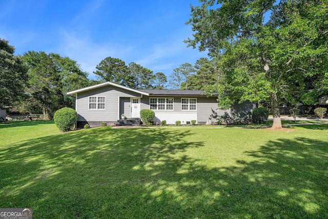 205 Tamea Trl, Covington, GA 30014 - ranch-style home with a front yard
