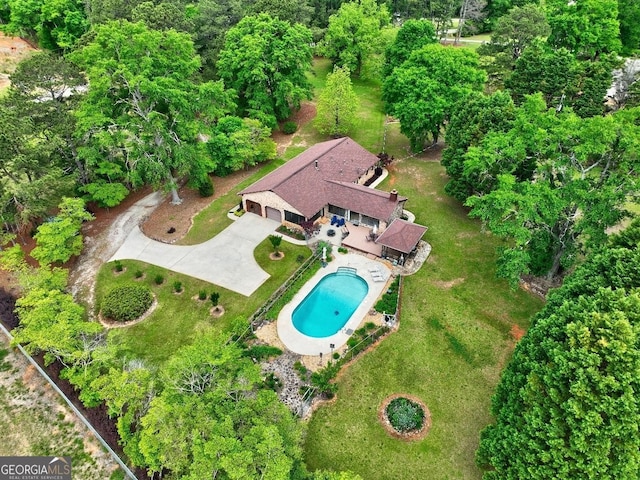 171 Wynn Dr, Hampton, GA 30228 - drone / aerial view