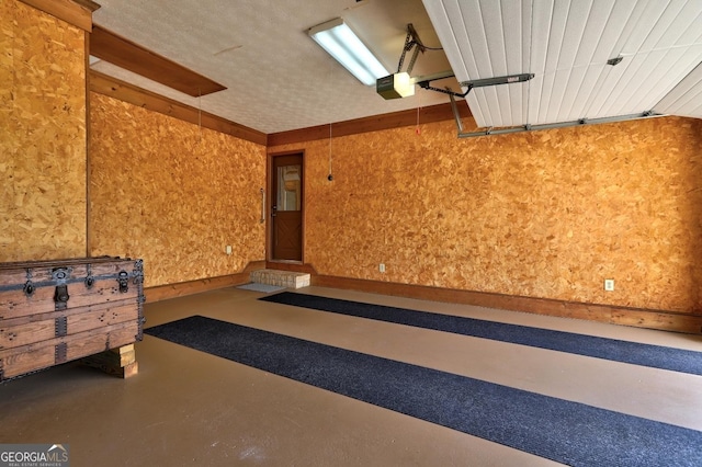 171 Wynn Dr, Hampton, GA 30228 - interior space with concrete floors and a garage