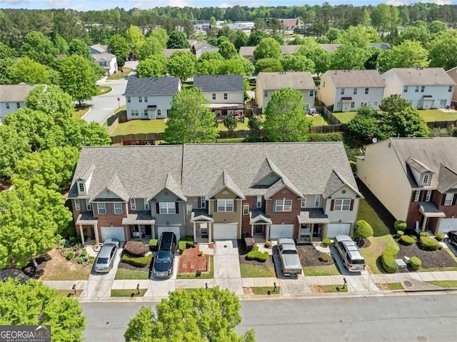 3366 Thornbridge Dr, Powder Springs, GA 30127 - aerial view with a residential view