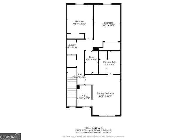 3366 Thornbridge Dr, Powder Springs, GA 30127 - view of layout