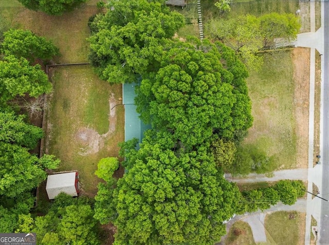 5766 Macland Rd, Powder Springs, GA 30127 - drone / aerial view