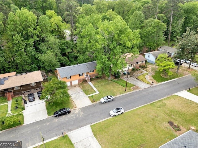 bird's eye view