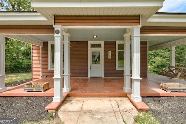 19 Mcdonough St, Hampton, GA 30228 - property entrance with covered porch