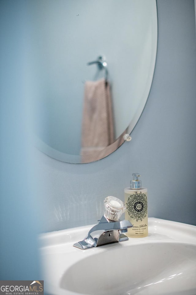 details featuring a sink