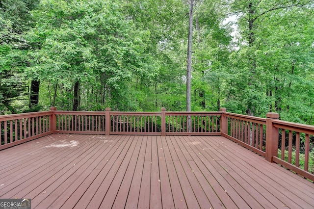 view of deck