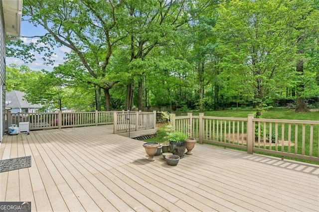 22 Oakwood Hills Dr, Suwanee, GA 30024 - view of wooden terrace
