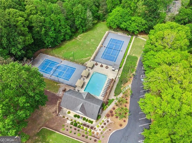 22 Oakwood Hills Dr, Suwanee, GA 30024 - birds eye view of property