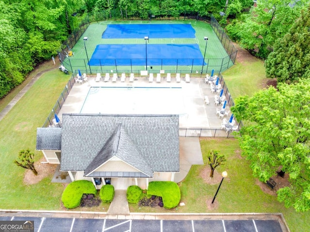 1738 Honey Tree Pl, Hoschton, GA 30548 - aerial view of property and surrounding area