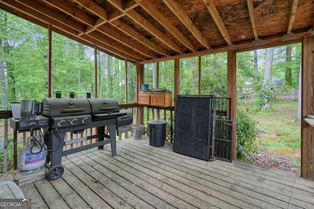408 Walnut Dr, Woodstock, GA 30189 - view of deck