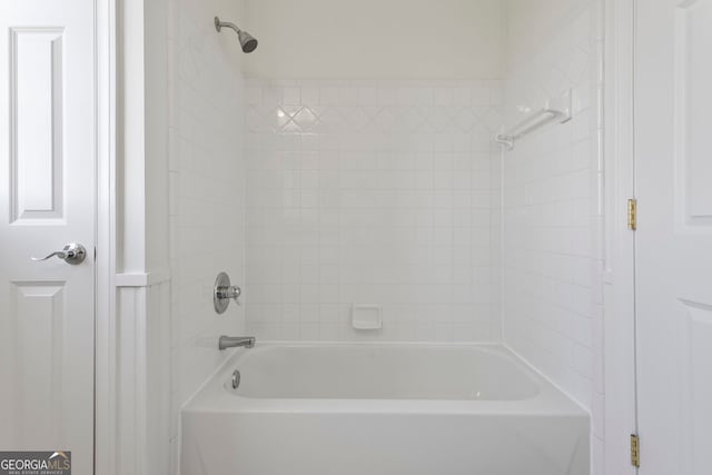 full bathroom with shower / bath combination