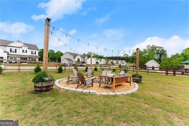 837 Porches Way, Dacula, GA 30019 - view of yard